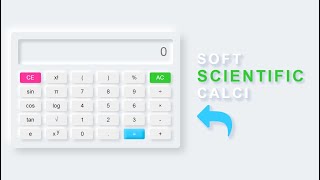 Scientific Calculator Using Html Css And JavaScript  HTMLCSSJS [upl. by Nivets146]