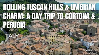 Rolling Tuscan Hills amp Umbrian Charm A Day Trip to Cortona amp Perugia  Things To Do In Italy [upl. by Sev]