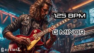 Heavy Metal Backing Track in G Minor 125 BPM [upl. by Elleined]