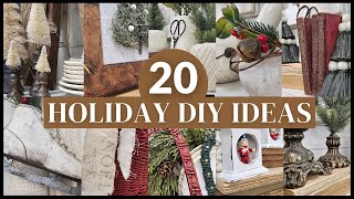 Best 20 Thrift Store Christmas Craft Ideas on a Budget • Goodwill DIY Thrift Flips [upl. by Nadbus]