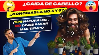 Las 6 plantas para la caída del cabello que solo el 1 ya está usando ¡No pierdas tiempo [upl. by Verras285]