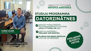 Studē DATORZINĀTNES Ventspils Augstskolā [upl. by Aelem]