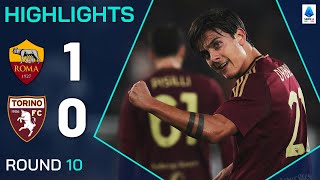 ROMATORINO 10  HIGHLIGHTS  Giallorossi bounce back with Dybala goal  Serie A 202425 [upl. by Inihor]