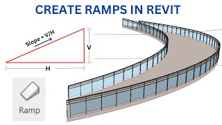 How to Create Ramp in Revit [upl. by Terris]