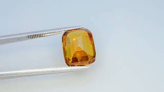 Full Fire Titanite Sphene Gemstone Loose Gemstone [upl. by Ahsercul249]