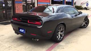 2015 Challenger RT Flowmaster delta 40 Custom System by Kinneys [upl. by Eilyab410]