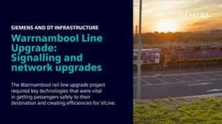 Connecting communities Warrnambool rail line upgrade [upl. by Ensoll]