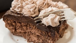 Death By Chocolate Eclair Cake Recipe  Easy And Quick NoBake Cake [upl. by Noyrb]