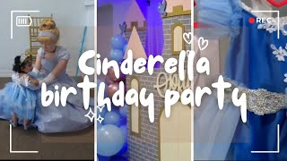 CINDERELLA BIRTHDAY PARTY  party theme ideas Sofias 1st birthday party [upl. by Ainesell321]