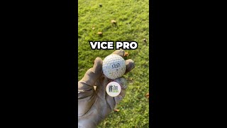 Quick Review of the Vice Pro Golf Ball [upl. by Aikram]