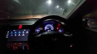 Honda City  Night drive  Status [upl. by Annaiv]