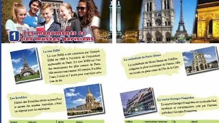 Mon passeport 3  Leçon 1 Les monuments et les musées parisiens [upl. by Aniraad276]