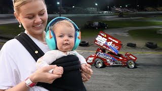 Watching Race Cars in Florida DELLA VLOGS [upl. by Anitrak]