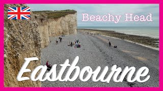 Beachy Head Chalk Cliff  🇬🇧 Eastbourne to East Dean walk  🇬🇧 Hiking UK  England [upl. by Trenna392]