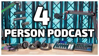 Everything You Need for The BEST 4 Person Podcast [upl. by Charters951]