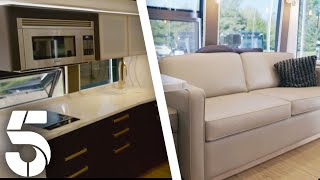 A Peek Inside This 18 Million Pound Motor Home  Million Pound Motor Homes  Channel 5 [upl. by Laefar551]