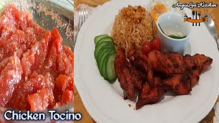 How to make the Best Chicken Tocino Recipe No Salitre Easy Business Idea [upl. by Bryner]