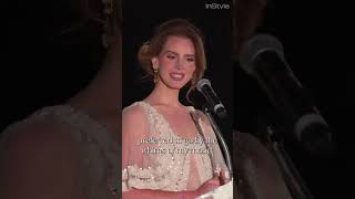 LanaDelRey talks about her stylist Molly Dickson at Instyle Imagemaker Awards 2024 [upl. by Alema]