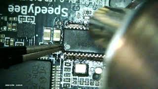 Unsoldering OSD chip [upl. by Aicylla]