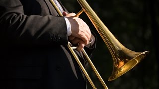 Süßer die Glocken nie klingen Trombone PlayAlong [upl. by Jourdan]