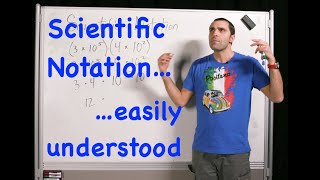 Algebra  Scientific Notation [upl. by Goddart]