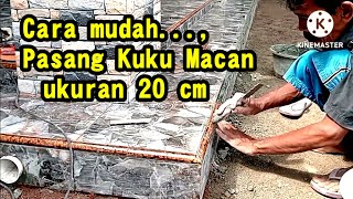 Cara pasang kuku macan 20 cm dwi mobile 775 [upl. by Merta93]