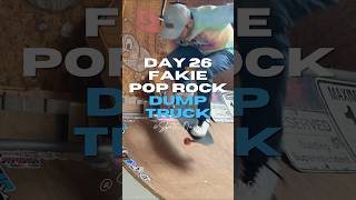 Crazy Fakie Pop Rock Dumptruck HandsOn Skateboarding Challenge [upl. by Llenaej]