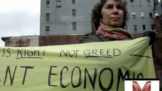 Interview with Mary Bell  Occupy Binghamton supporter [upl. by Rramaj]