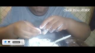 CRUNCHY CHALK STICKS and CORNSTARCH MUKBANG COMP 2 SATISFYING ASMR 2X THE SPEED [upl. by Anyel]