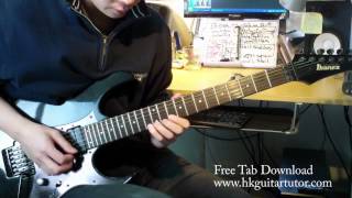 Rock Technique SeriesFREE DownloadYngwie Malmsteen Picking Lick Lesson by Rayson Kong Lick [upl. by Sven]