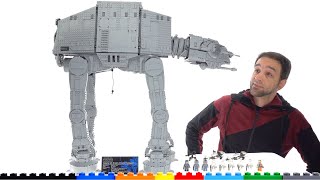 LEGO Star Wars UCS ATAT review Gigantic 800 dust collector [upl. by Michaelina221]