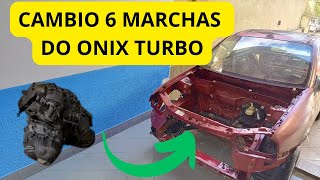 GM Corsa Wind 18 Flex  Montagem do Cambio 6 Marchas do Onix Turbo [upl. by Hyps]