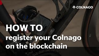 How to register your Colnago C68 or V4Rs on the Colnago Blockchain [upl. by Gurney791]