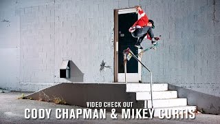 Video Check Out Mikey Curtis x Cody Chapman  TransWorld SKATEboarding [upl. by Hollander]