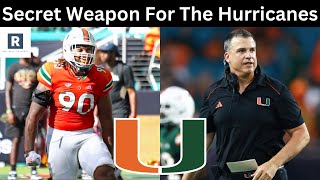 Miami Hurricanes SECRET Weapon On The DLine  Akheem Mesidor  Miami Hurricanes Football [upl. by Sivrat579]