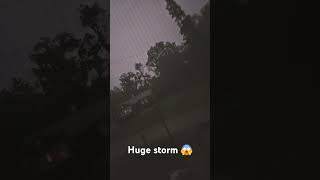 big storm hitting me possible tornado 70mph winds and hail [upl. by Charmion]