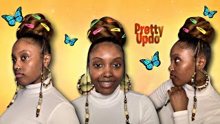 DIY Not Your Average Updo [upl. by Inajar]