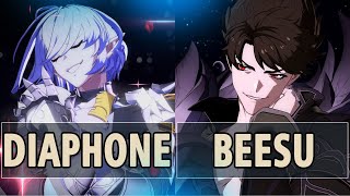 GBVSR Diaphone Grimnir Vs Beesu Belial  High Level Gameplay [upl. by Nileuqcaj589]