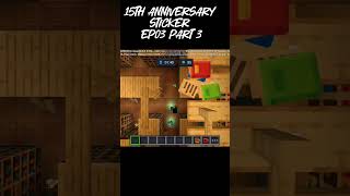 Minecraft 15th anniversary map EP03 PART 3 minecraft minecraftmeme [upl. by Oivaf]