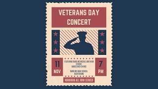 2024 Rawlins Middle and High Veterans Day Concert [upl. by Rior]