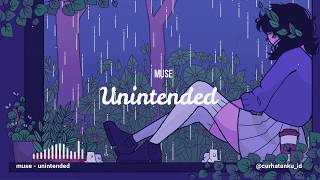 Unintended  Muse Lyric Video [upl. by Winters]