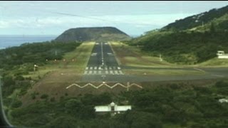 DO NOT overrun this runway Sao Jorge Azores [upl. by Thamos]