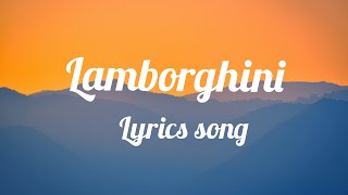 Lamborghini Lyrical song  The Doorbeen Feat Ragini [upl. by Lesh]