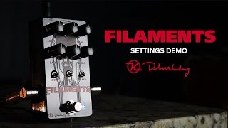 Keeley Electronics  Filaments Distortion  Settings Demo [upl. by Perloff]