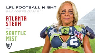 LFL  2019  WEEK 17  EASTERN CONFERENCE CHAMPIONSHIP ATLANTA STEAM VS SEATTLE MIST [upl. by Leopold]