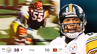 The Game Hines Ward BROKE Linebacker Keith Rivers Jaw 2008 [upl. by Anyal]