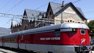 Talgo III RD pujada a Puigcerdà maig 2015 [upl. by Ranip402]