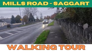 Outskirts of Saggart  County Dublin  Ireland  Evening Walking Tour  Travel n Explore Ireland [upl. by Irah64]