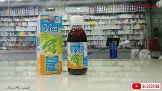 Coferb plus syrup uses in Urdu  Ivey leaf extract syrup  for mucus cough dry cough [upl. by Ahsemrac]