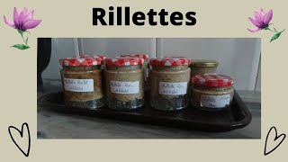 Rillettes de poulet porc dinde facile à faire économique et gouteuse [upl. by Furie]